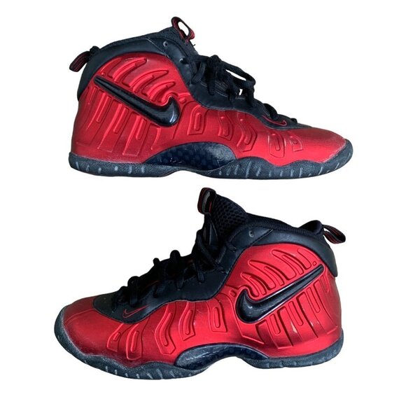 Rare 2019 Nike Air Foamposite Pro Color Shift Size 5.5 Red - Picture 3 of 11